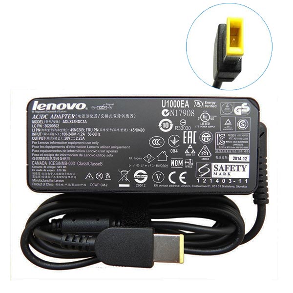 Chargeur Lenovo Original 65W