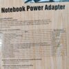 Power Adapter Chargeur Universal Alimentation 8x1 PC Portable 12-24v 120 watt