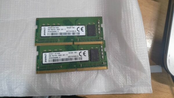 Barrette mémoire RAM KingSton– 8GB DDR4 2666MHz SO-DIMM