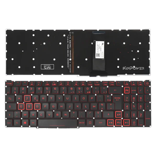 CLAVIER PC PORTABLE POUR ACER NITRO 5 AN515-54